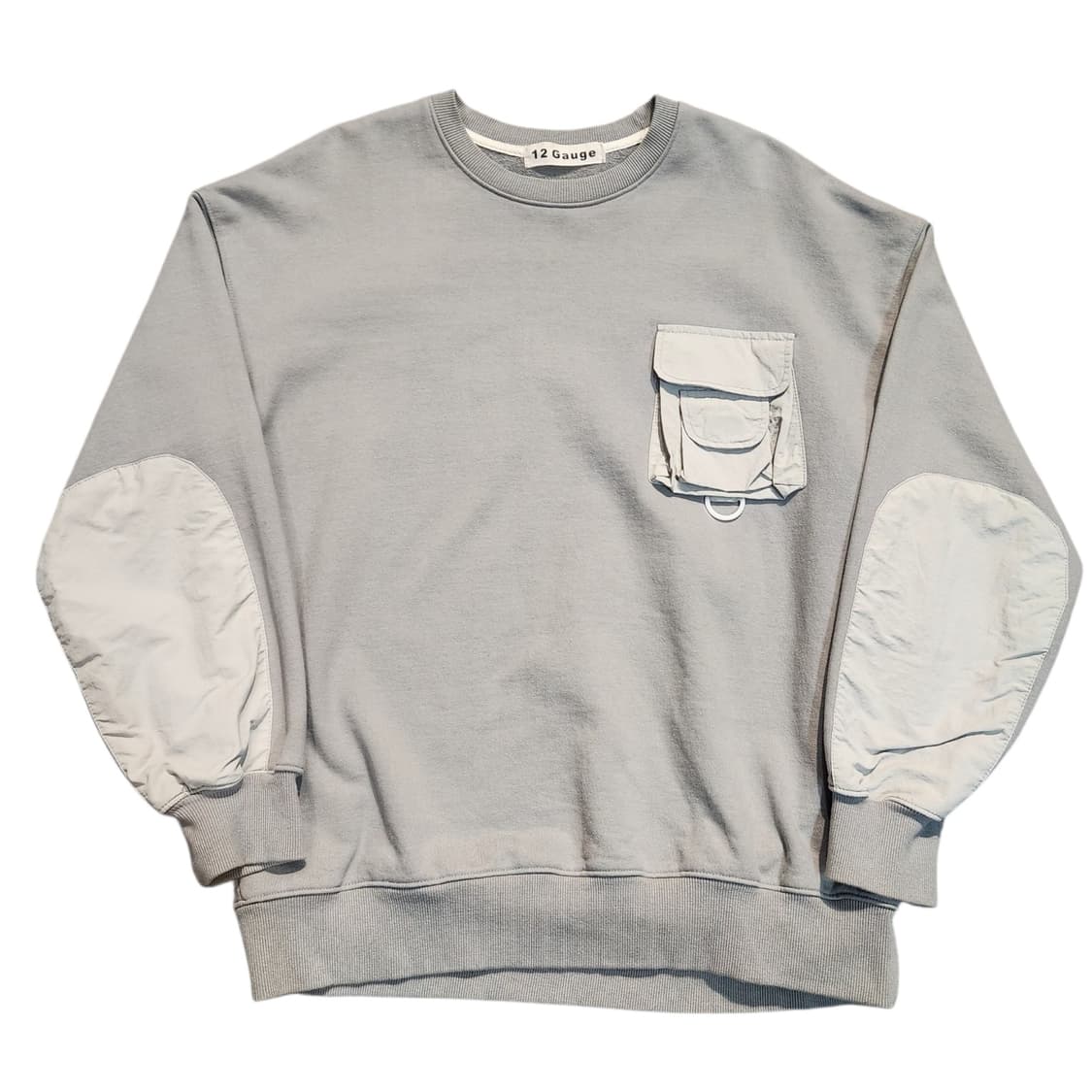 12 Gauge 포켓 패치 맨투맨 티셔츠 (Free) 상품이미지1