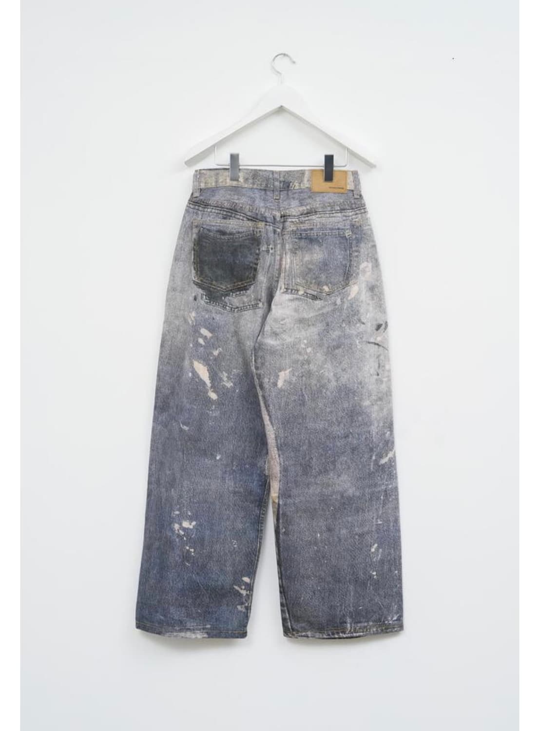 (무배) 하이파이펑크 디지털 와이드 데님 상품이미지2