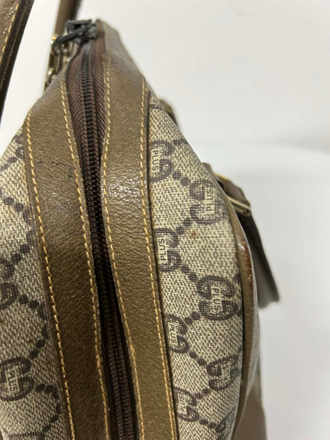 구찌 빈티지 GG캔버스 보스톤 토트백 상품이미지8