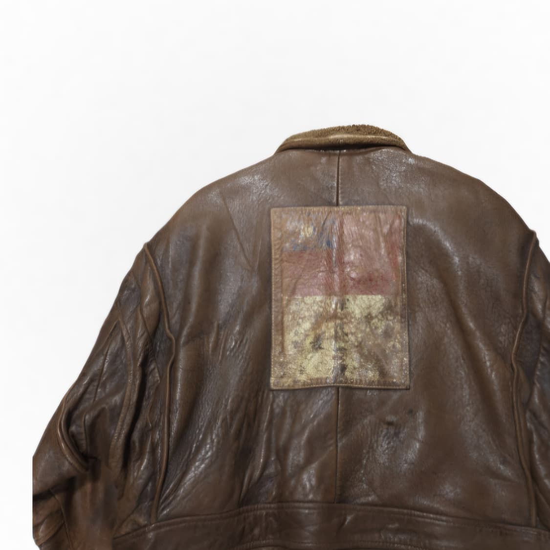 아비렉스 G-1 타입 밀리터리 가죽 항공 자켓 XL 상품이미지4