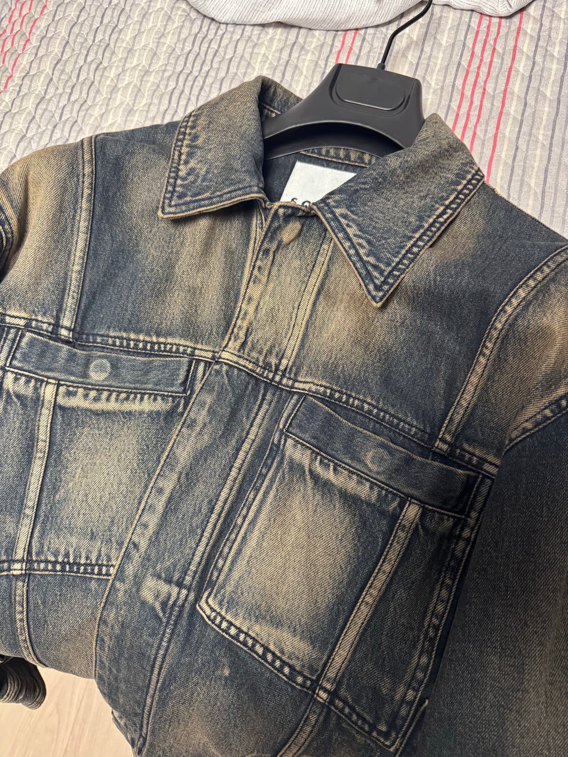 48)솔리드 옴므 데님 자켓 상품이미지1