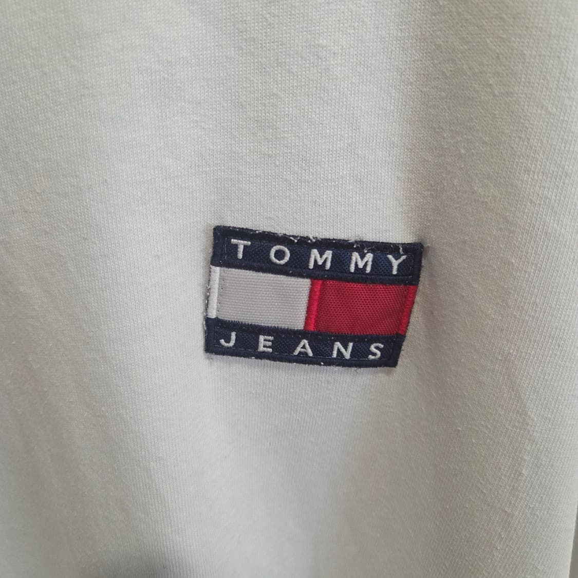 타미진스 화이트 긴팔 티셔츠 L 상품이미지3