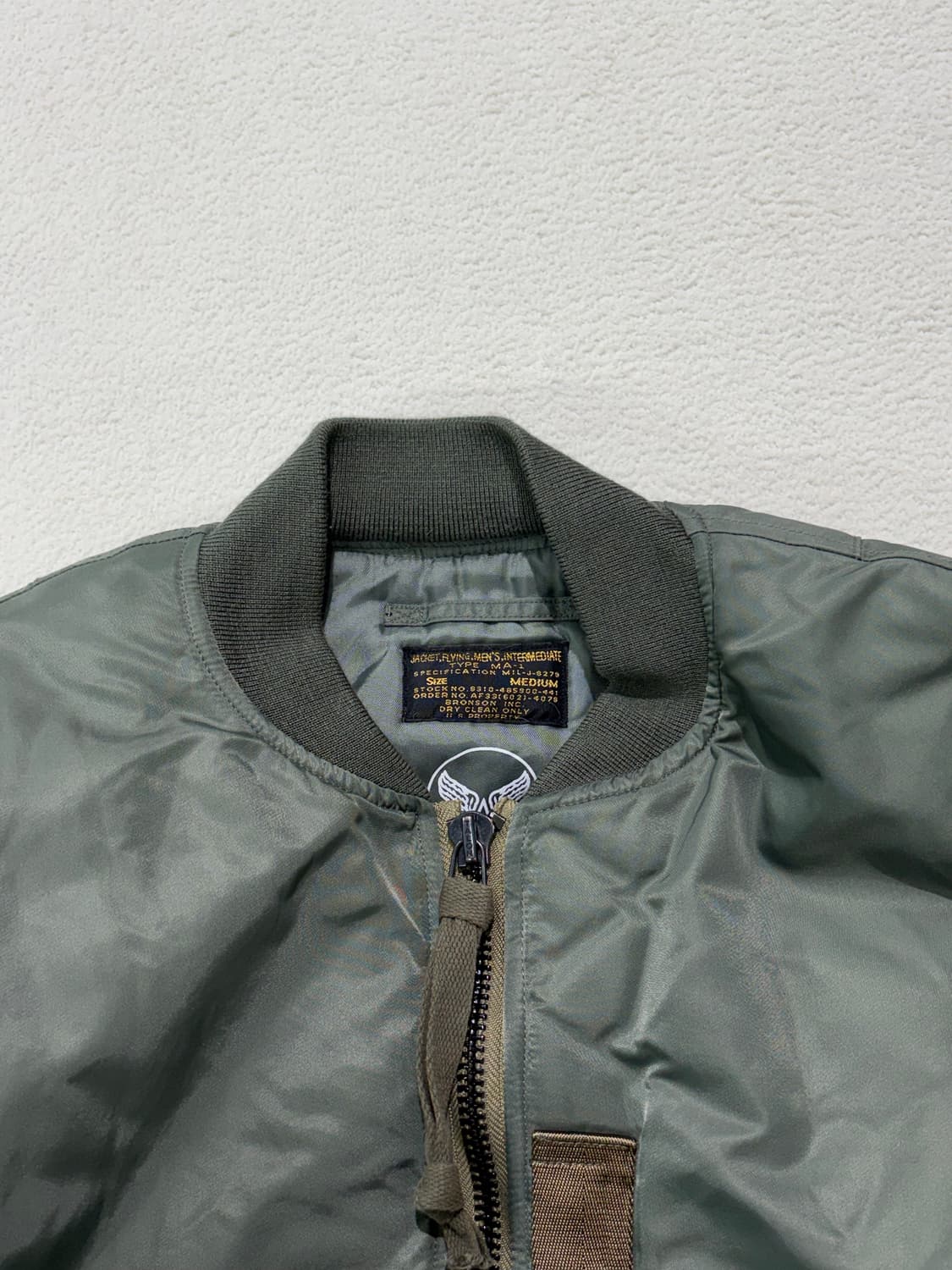 브론슨 MA-1 항공점퍼 자켓 M 사이즈 상품이미지2
