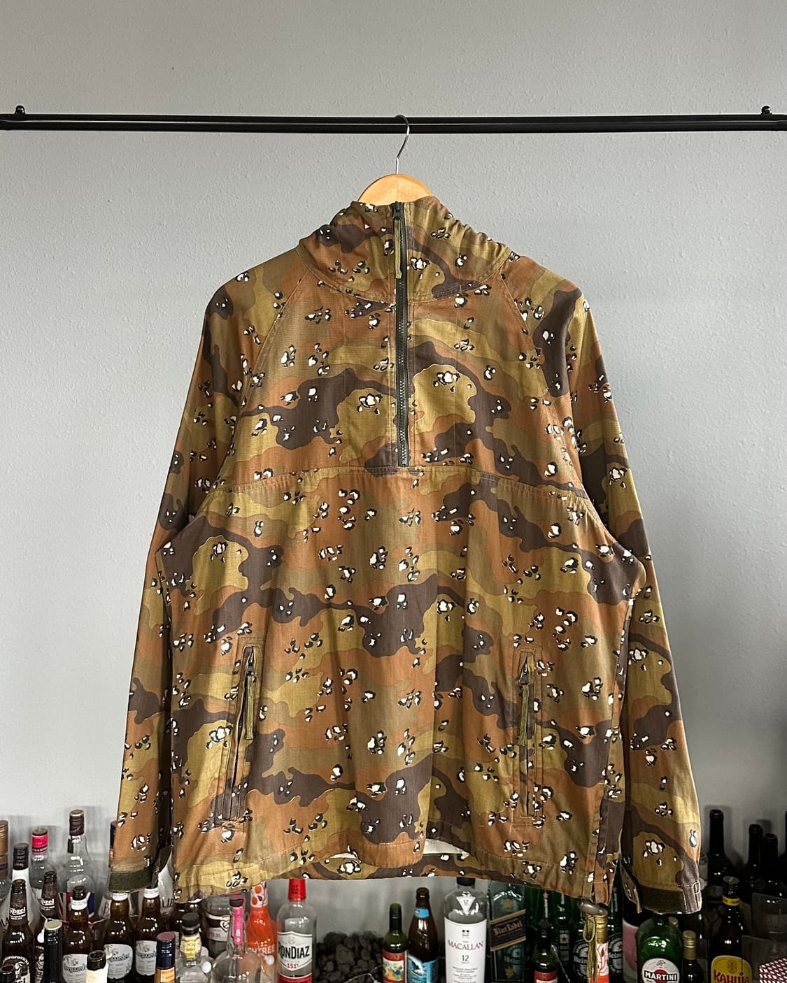 [M-L]CUBIC MEASURE 초코칩 카모 아노락 자켓 상품이미지1