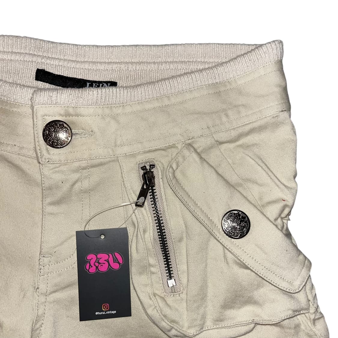 셔링 카고 숏팬츠 펑크y2k갸루 상품이미지2