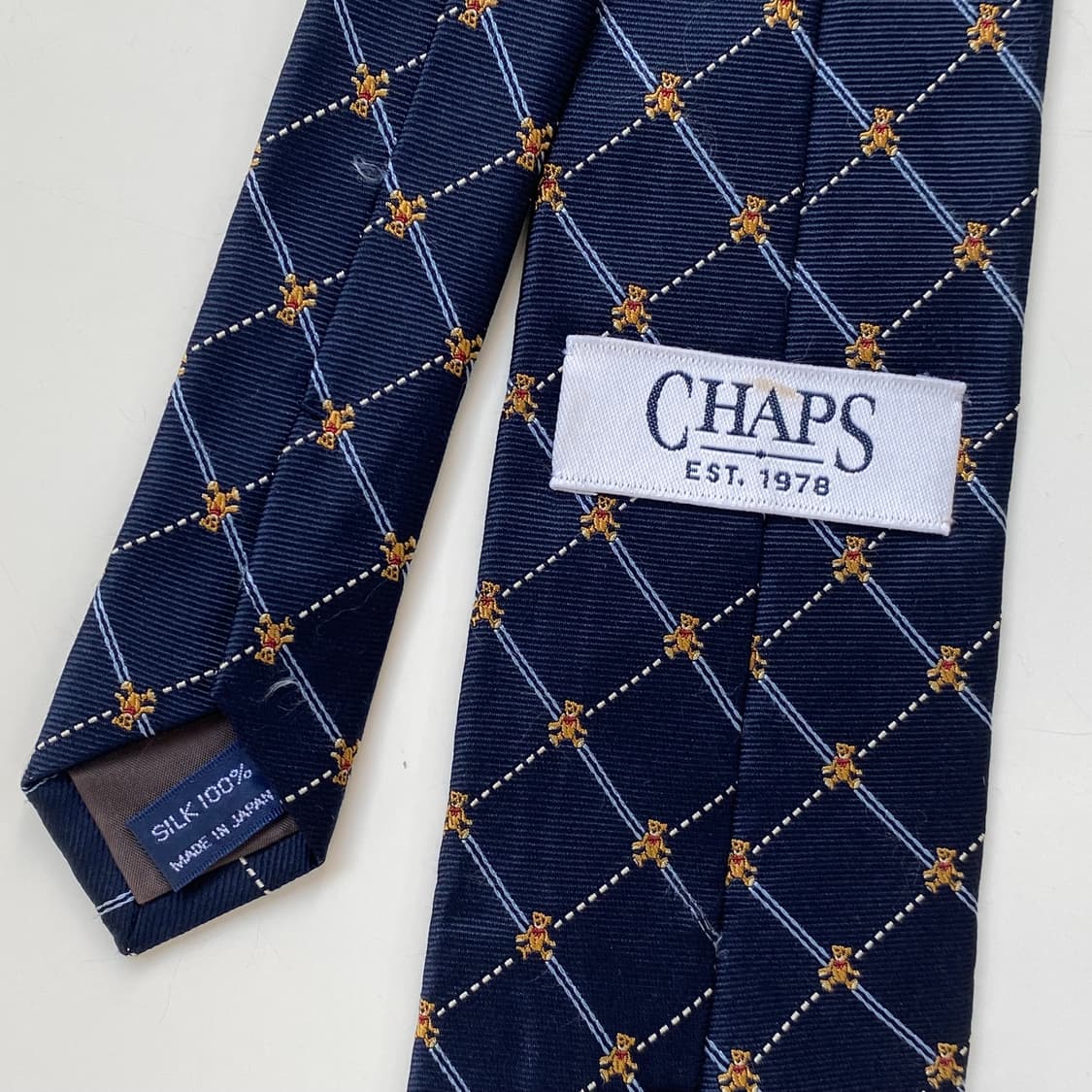 챕스 (CHAPS) 명품 정품 곰돌이넥타이 상품이미지5