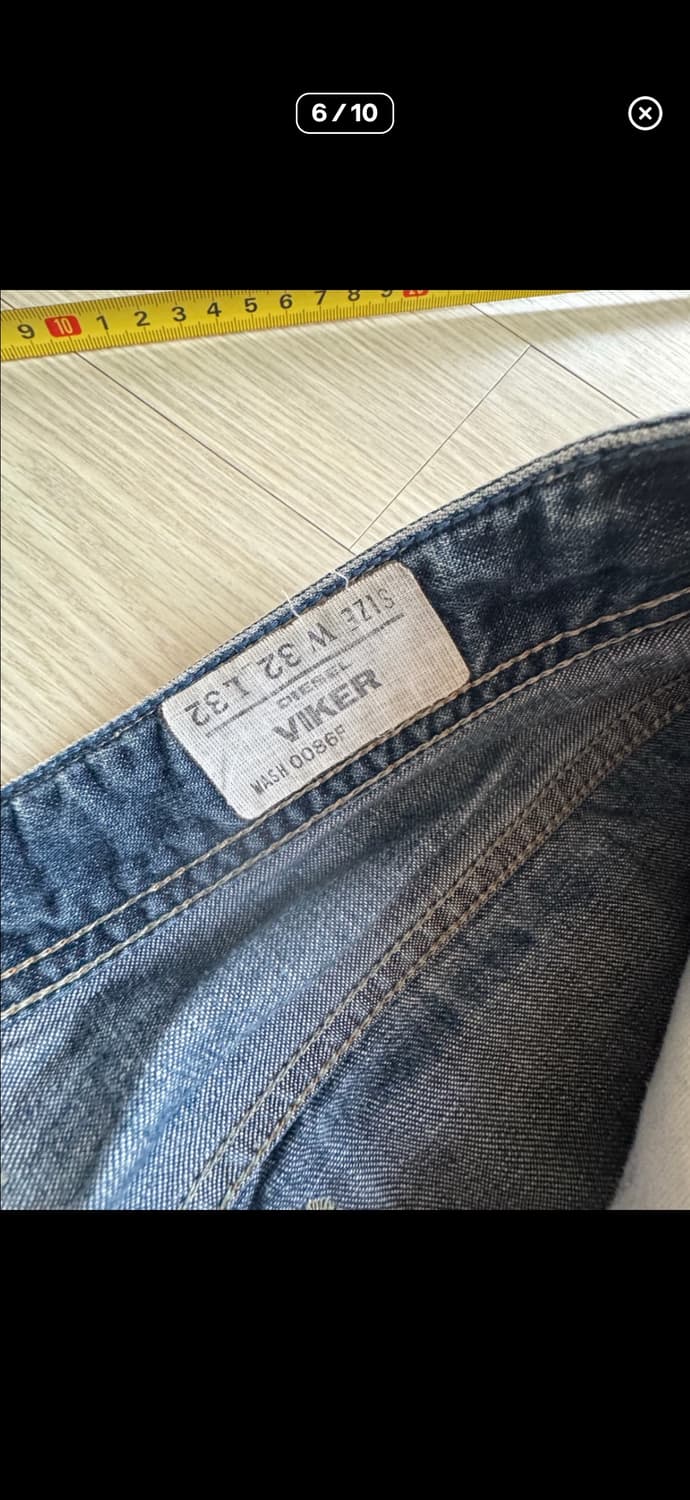 디젤 w32 L32 세미와이드 청팬츠 판매합니다  상품이미지6