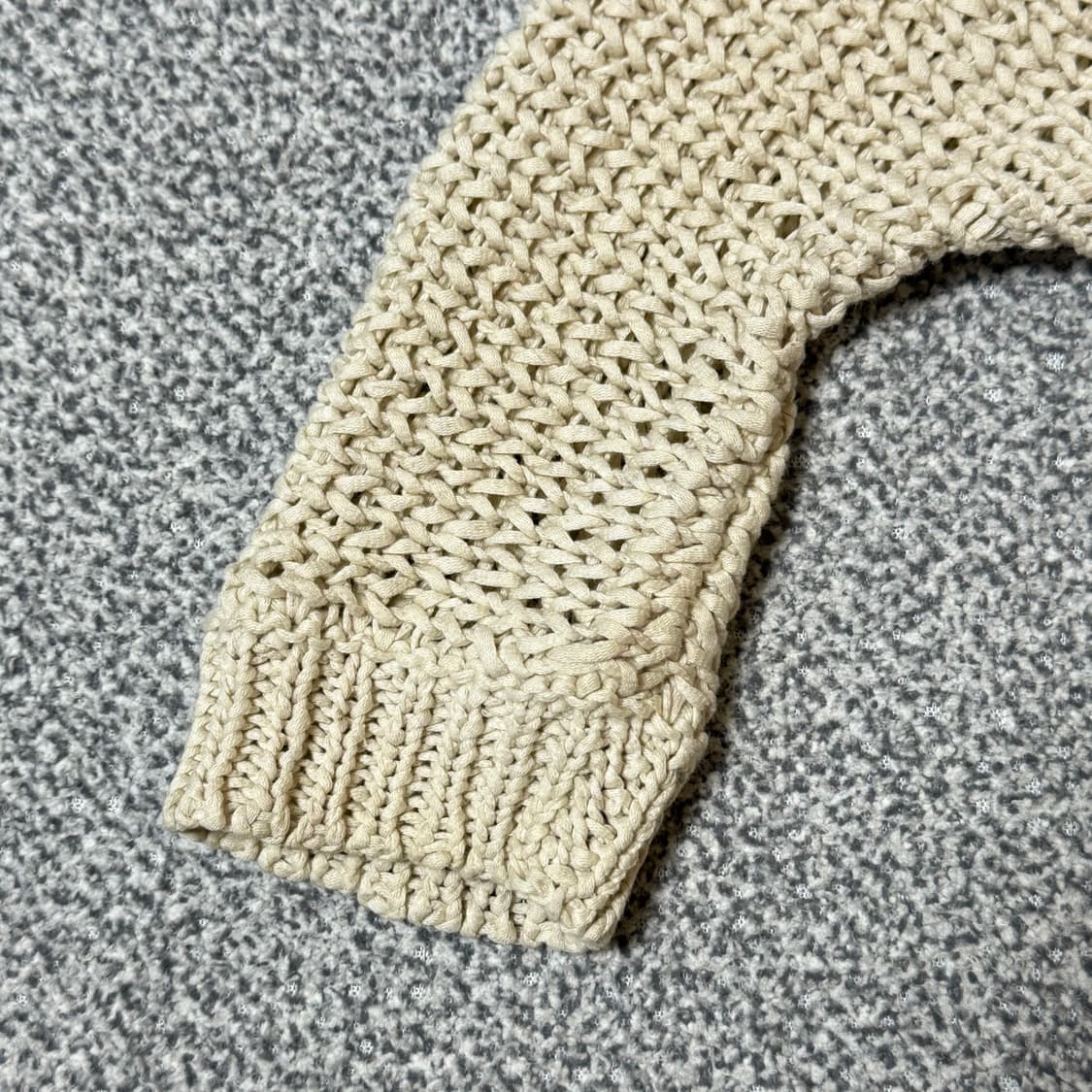 띠어리 그물 니트 여성용 S 상품이미지4