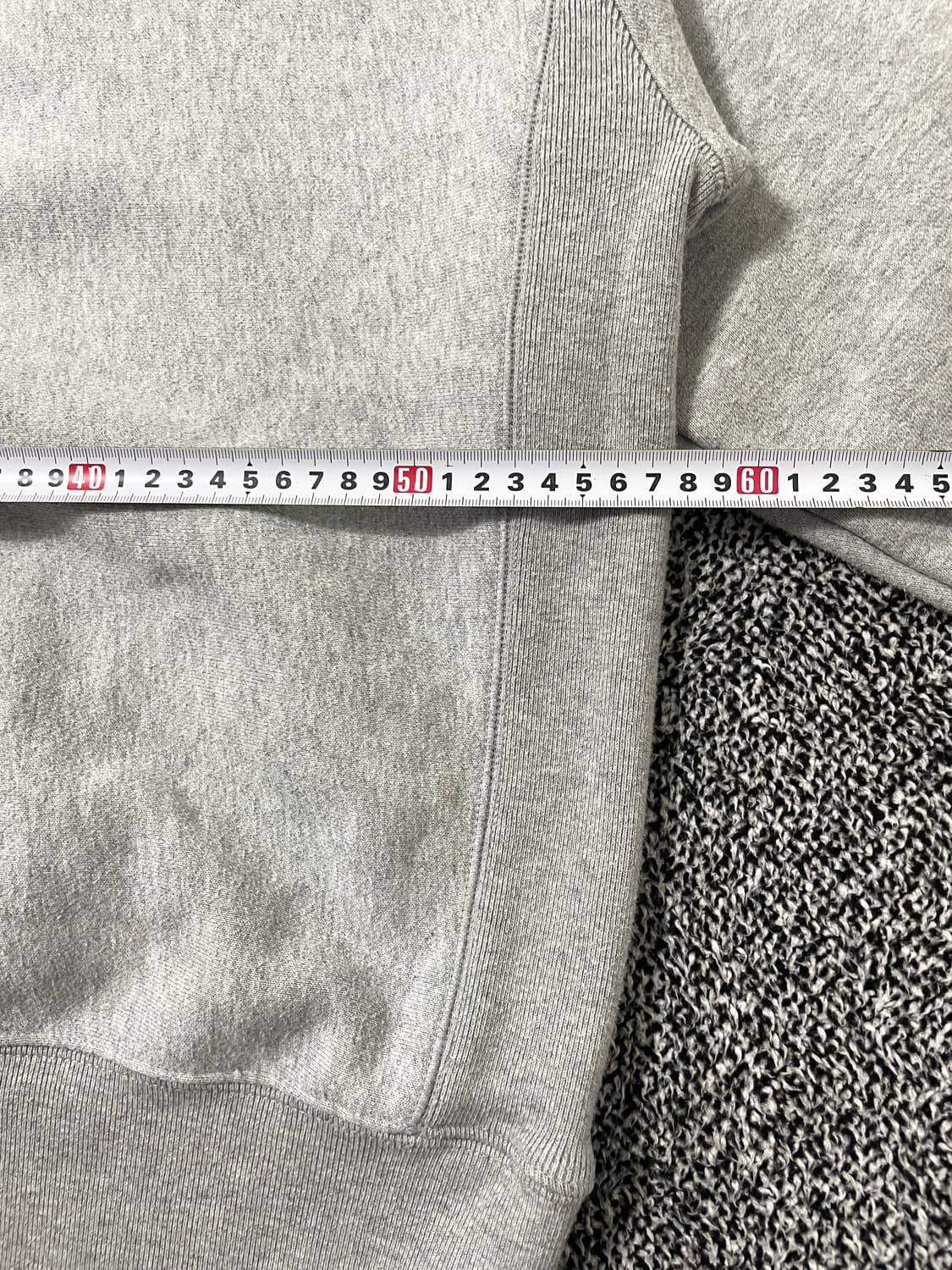 빈티지9. 챔피온 리버스위브 스몰로고 그레이 맨투맨 스웻 셔츠 단기모 상품이미지5