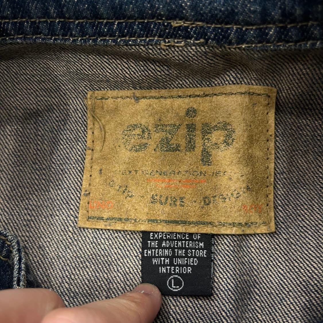 L 빈티지 워싱 멀티포켓 데님자켓 상품이미지5