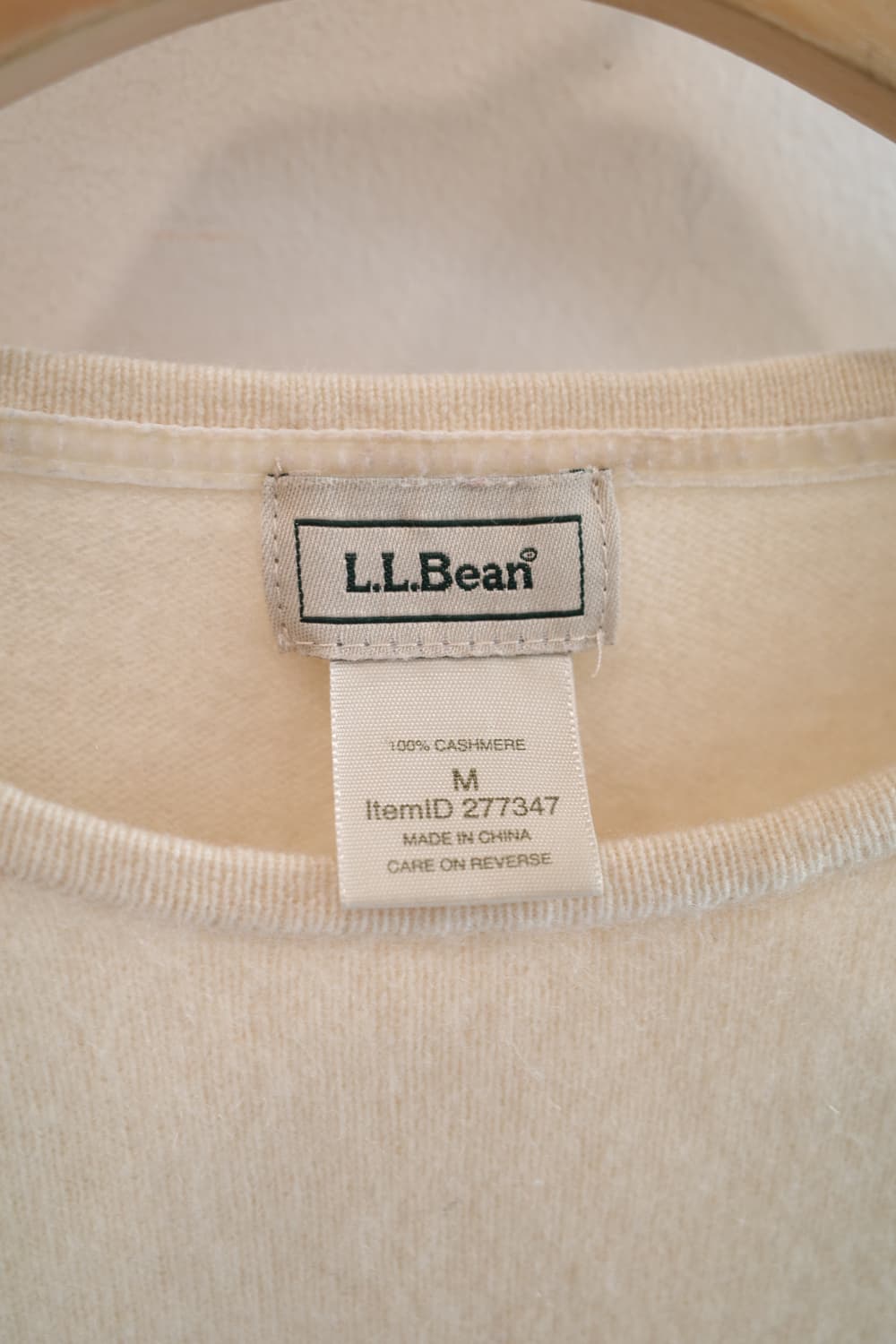 L.L.Bean 엘엘빈 캐시미어100 니트  상품이미지3