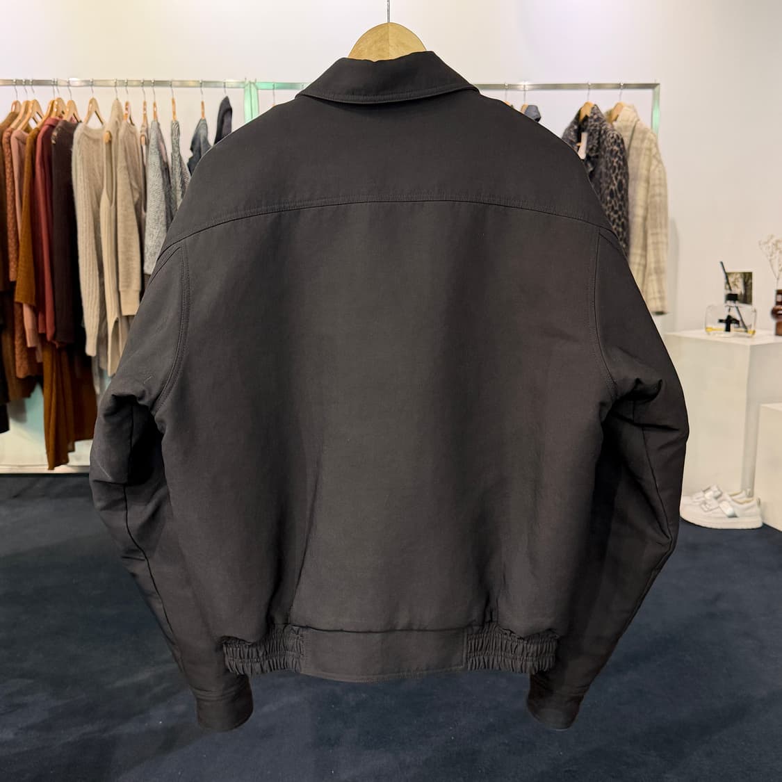 [S] WE11DONE 3프론트 지퍼 봄버 자켓 상품이미지2