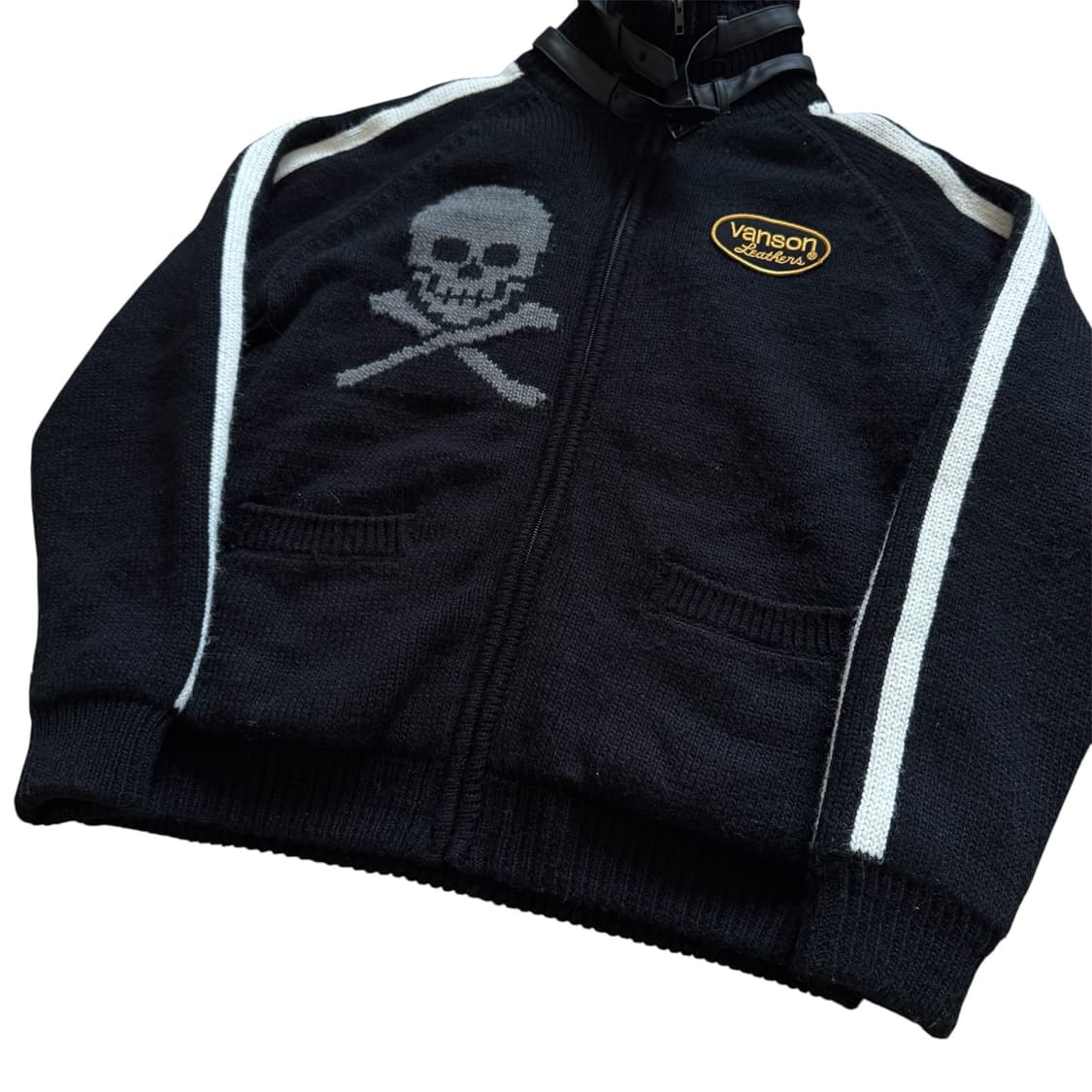 밴슨 본 스컬 코위찬 자켓 상품이미지4