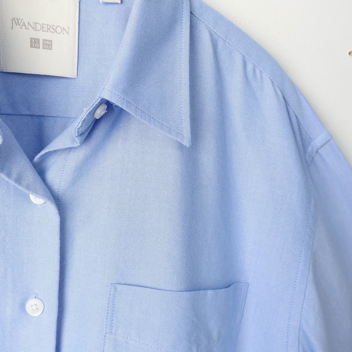 66/유니클로 JW앤더슨 크롭 옥스포드 셔츠 상품이미지4