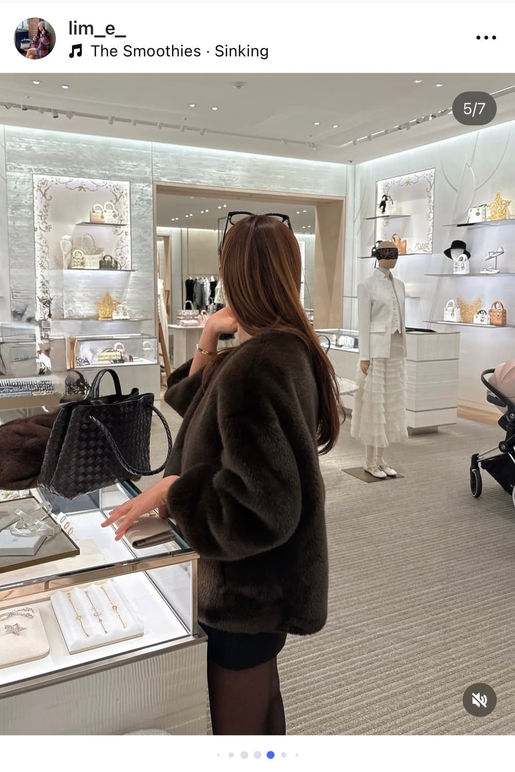 mylim 마이림 플러피 루쏘 퍼 자켓 브라운 상품이미지2