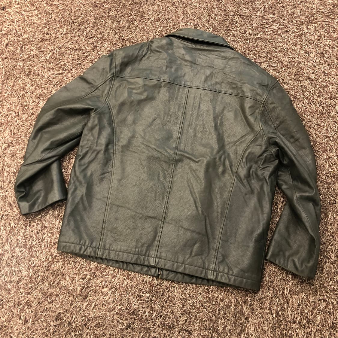 피에르가르뎅 양가죽 집업 레더 가죽 자켓 상품이미지4