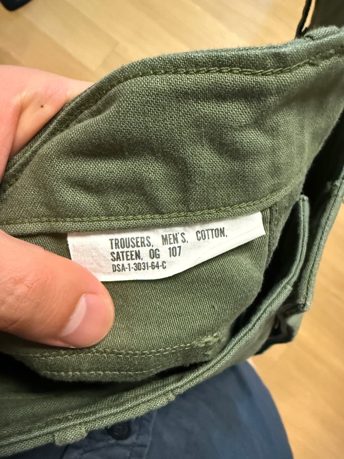 리얼맥코이 og-107 퍼티그팬츠 34사이즈 상품이미지5