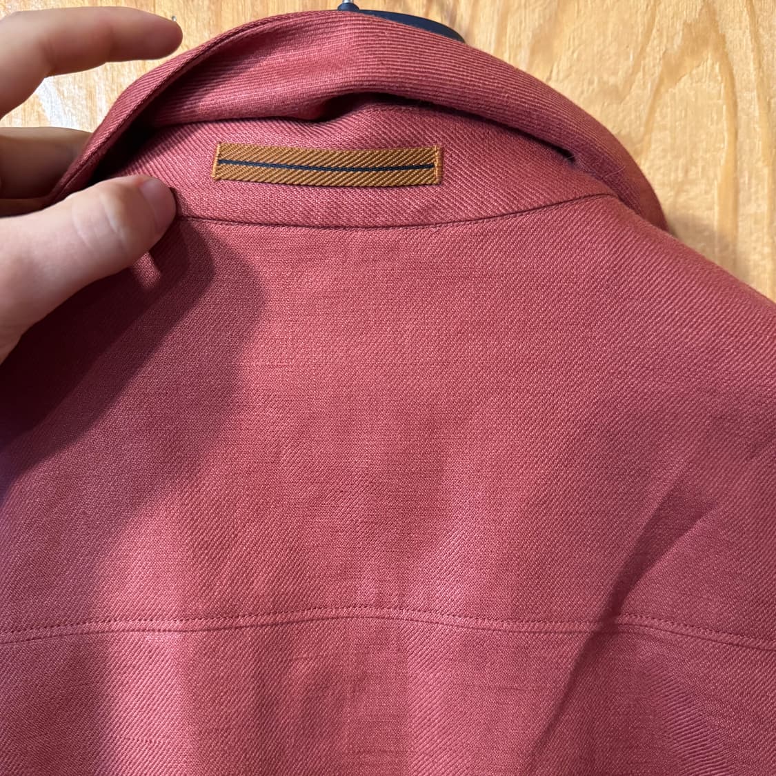 제냐 23 S/S 오아시 리노 브릭 셔츠 자켓  상품이미지10