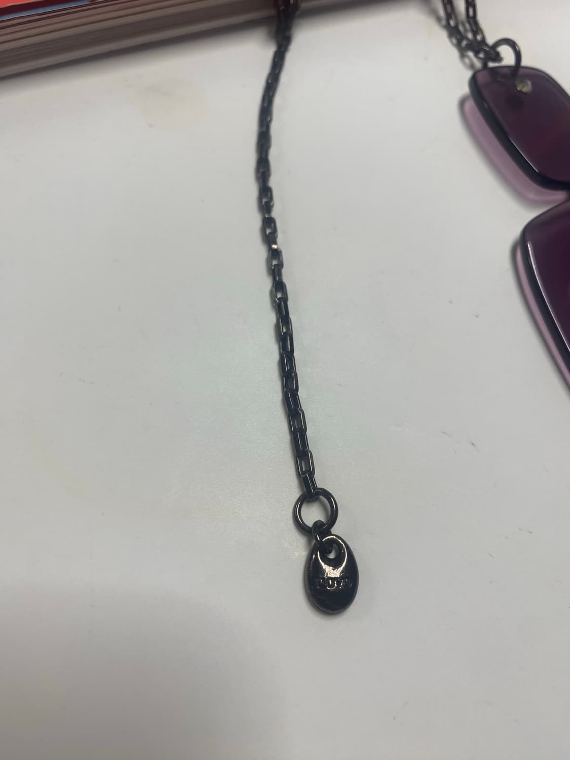 UOVO 퍼플 아크릴 네크리스 목걸이 상품이미지6