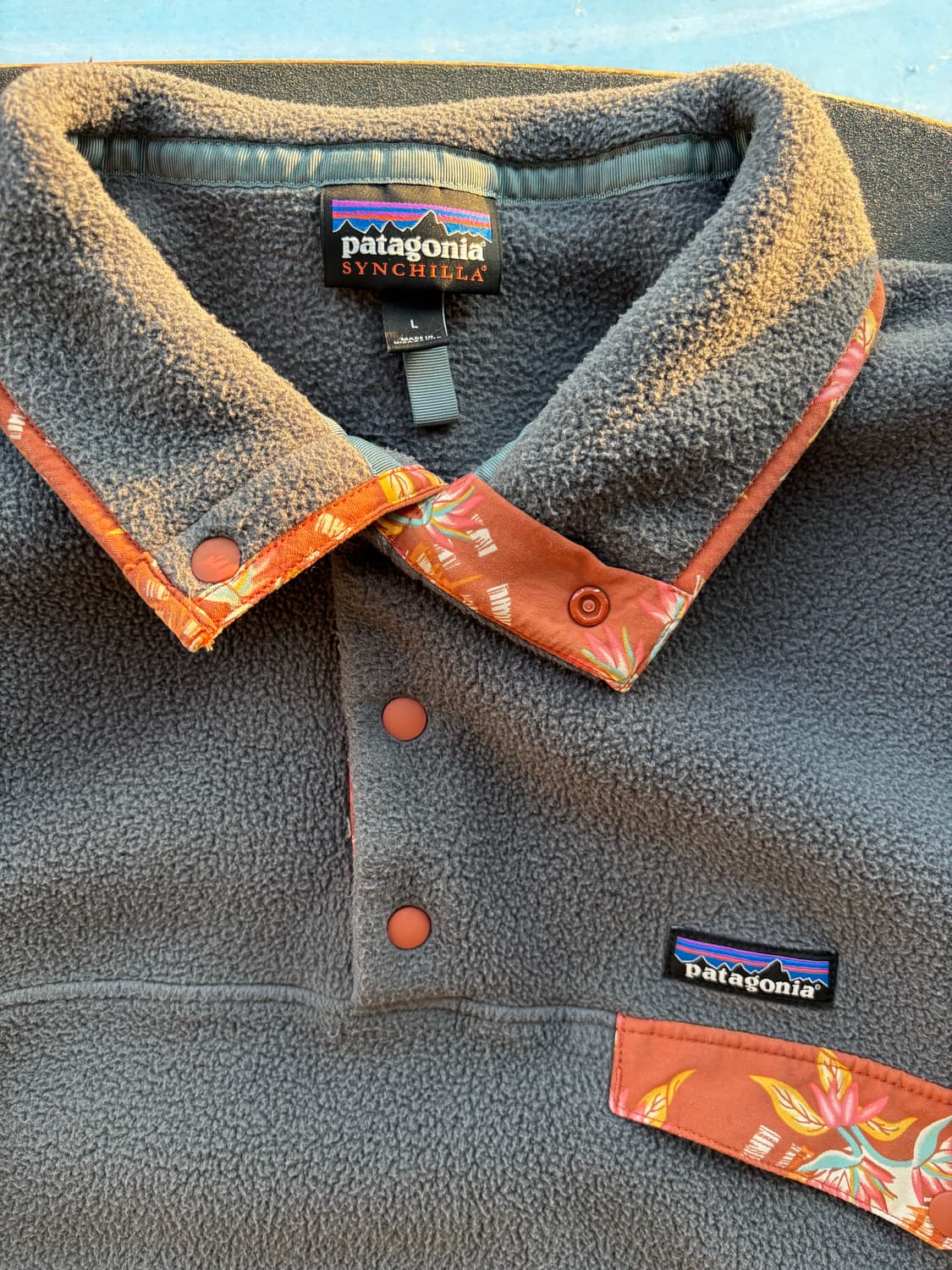 파타고니아 신칠라 스냅티 플리스 풀오버 m 상품이미지3