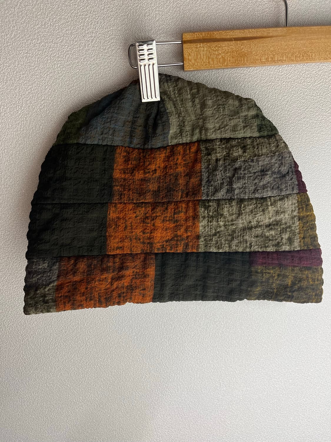 빈티지 패치워크 퀼트 비니 상품이미지2