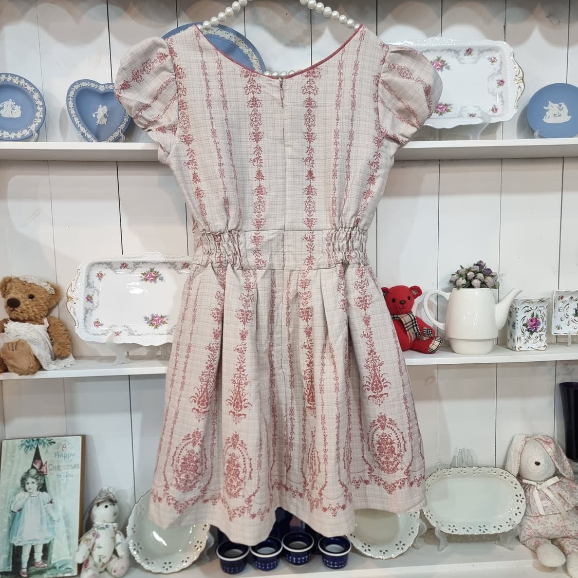 시크릿 허니(Secret Honey) 로맨틱 자카드 원피스 상품이미지8