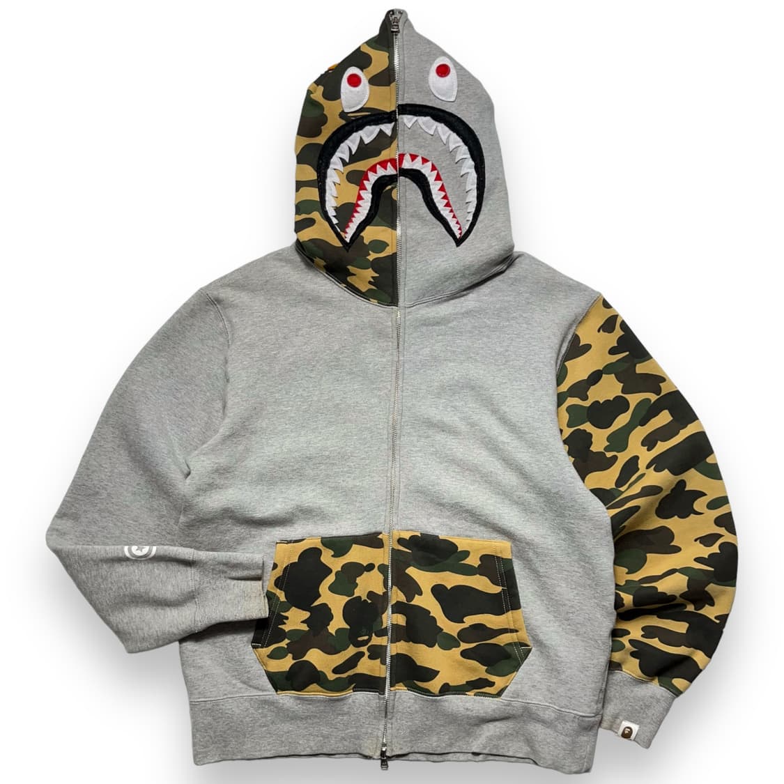 베이프 카모플라쥬 황계샤크 후드집업 상품이미지1