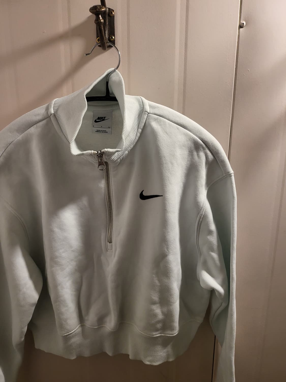 나이키 하프집업 크롭기모 맨투맨 상품이미지2