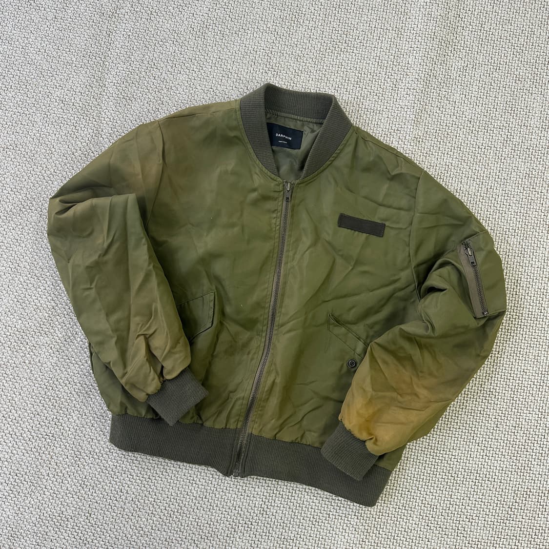 실측확인 빈티지 항공점퍼 자켓0408D 상품이미지1