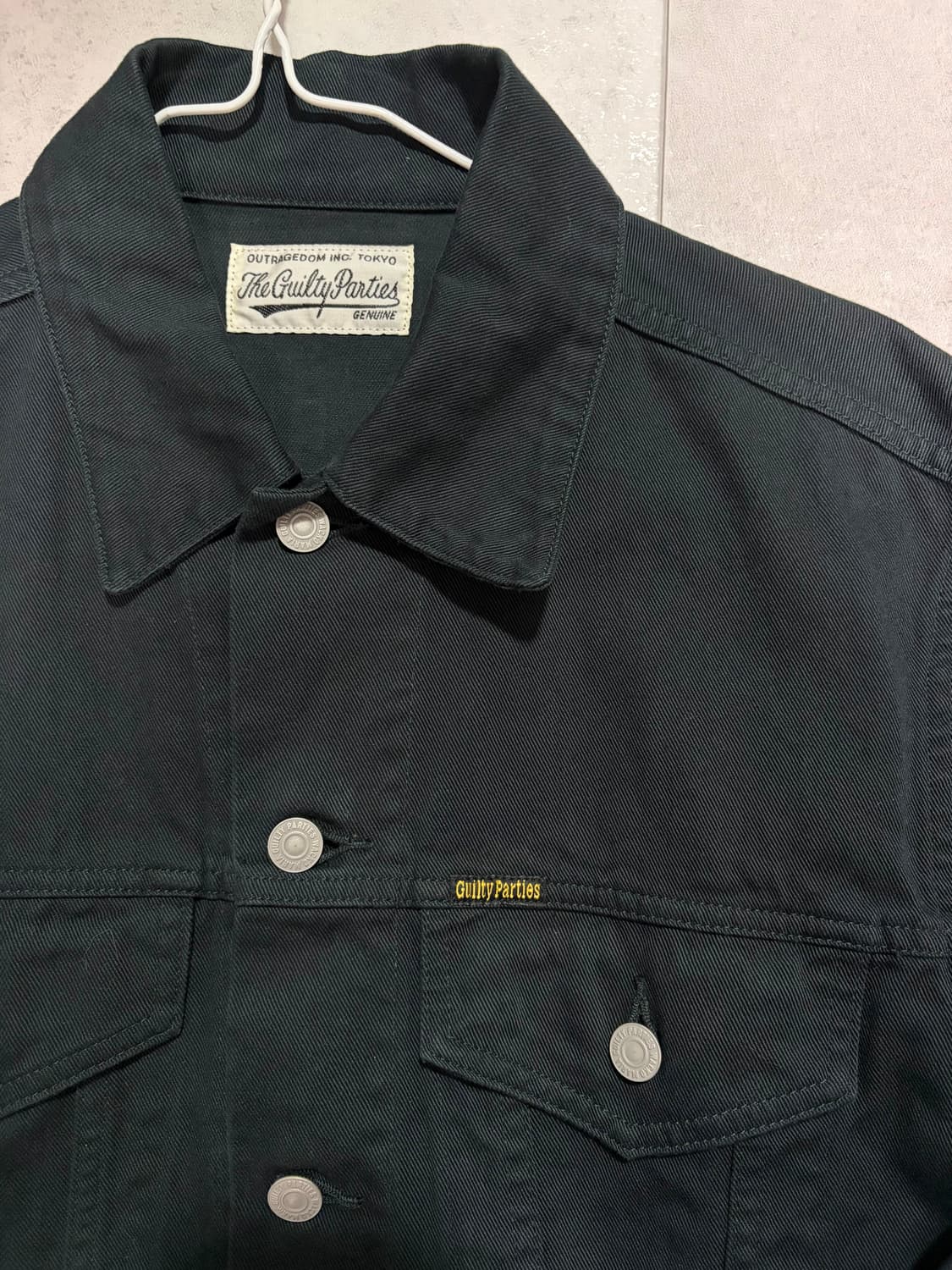 [새상품] 와코마리아 셰닐자수 데님자켓 L 상품이미지4