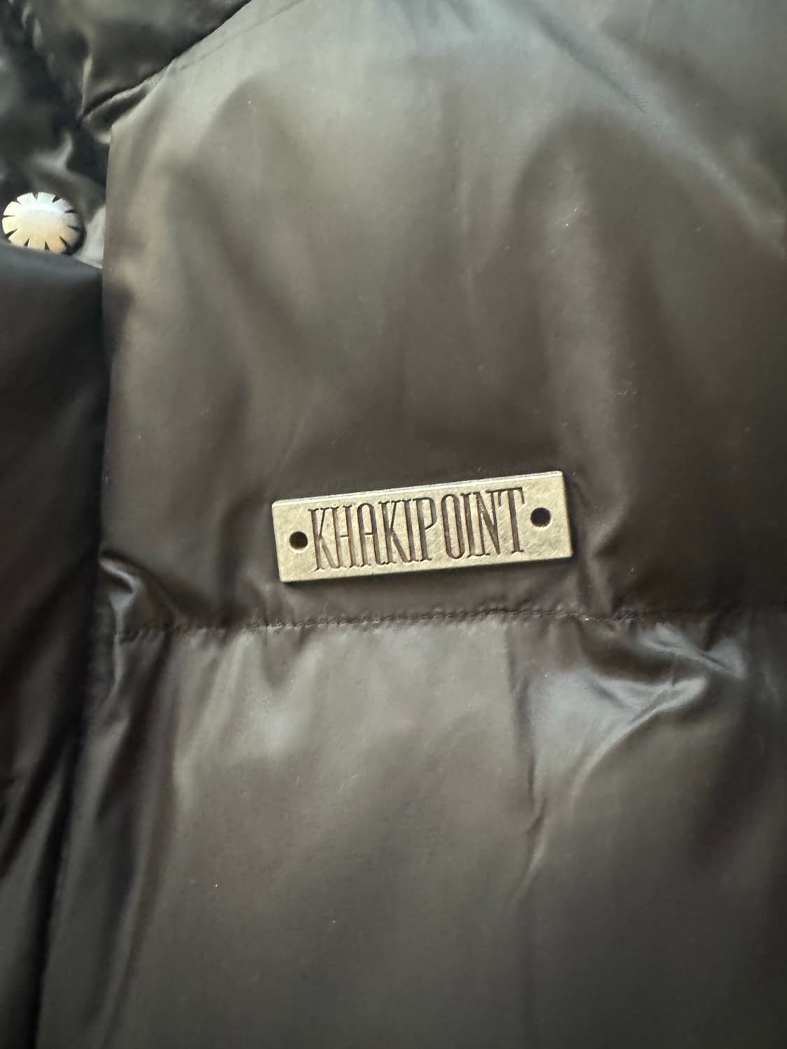 카키포인트 숏패딩 블랙 상품이미지3