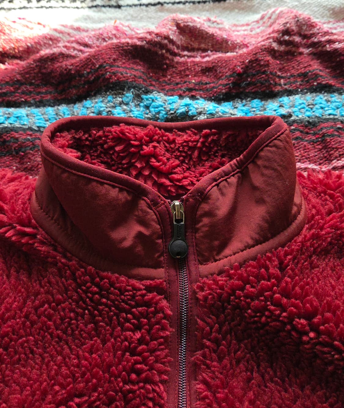 (XL)파타고니아 Mexico 딥파일 레트로 가디건 레드 상품이미지3