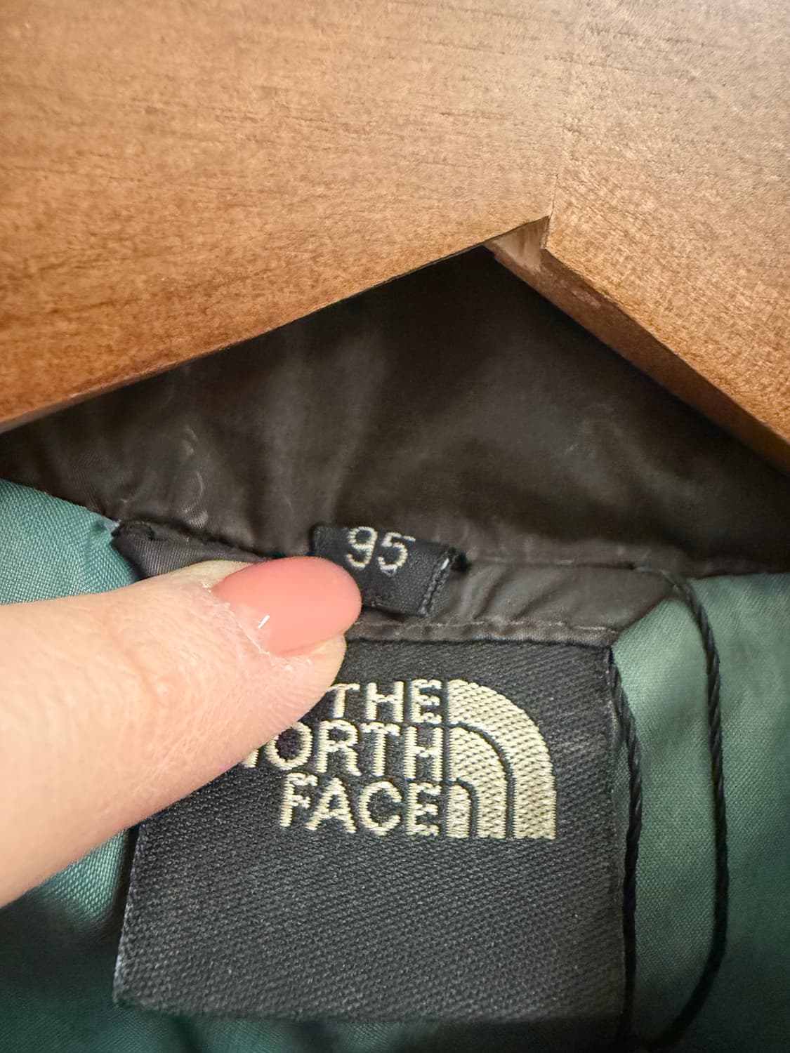 N126. 노스페이스 브라운 경량패딩 상품이미지2