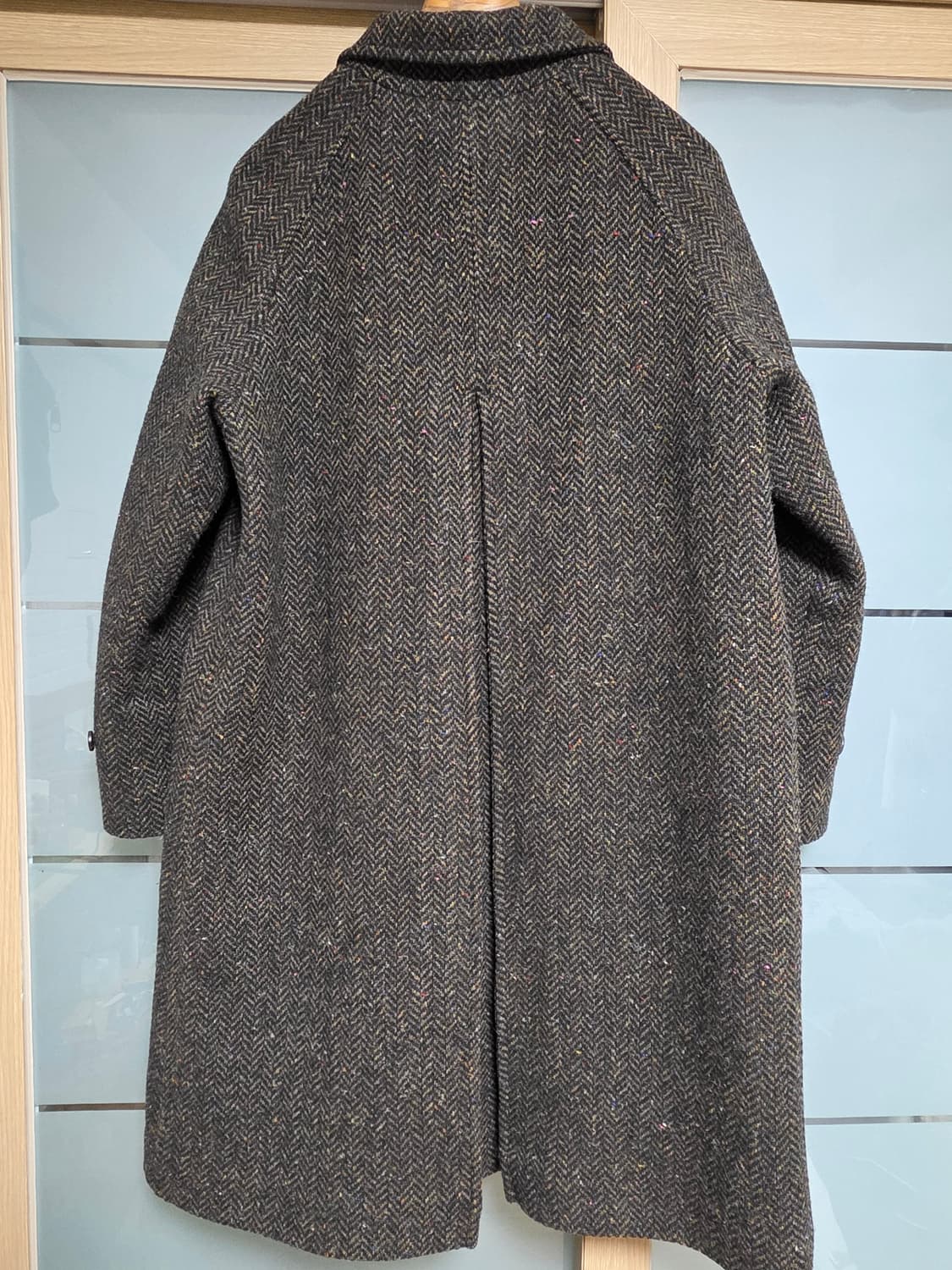 42size오늘만220만)25fw드레익스 브라운 헤링본 코트 상품이미지5