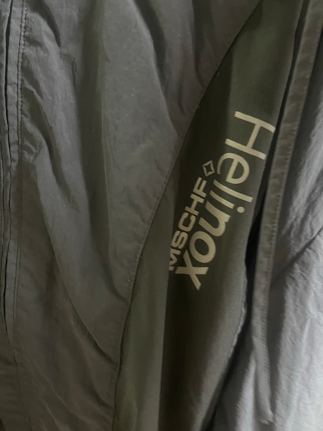 미스치프 x 헬리녹스 라이트웨이트 윈드브레이커 블랙L 상품이미지1