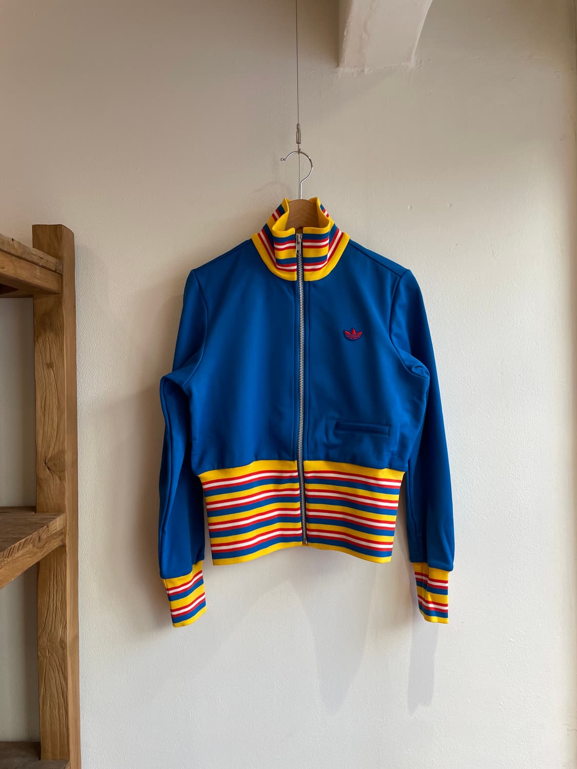 아디다스 오리지널 호리젠탈 스트라이프 밴드 트랙 져지 집업 상품이미지1