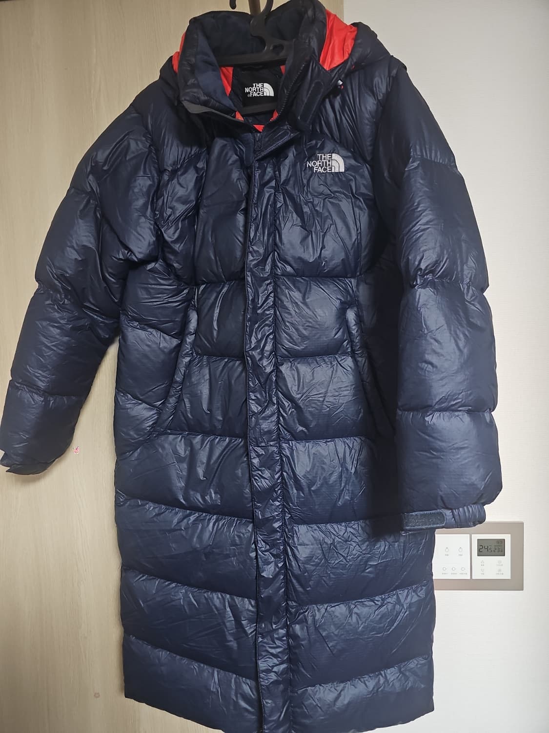 노스페이스 정품 오리털 롱패딩 100사이즈 팝니다 상품이미지1