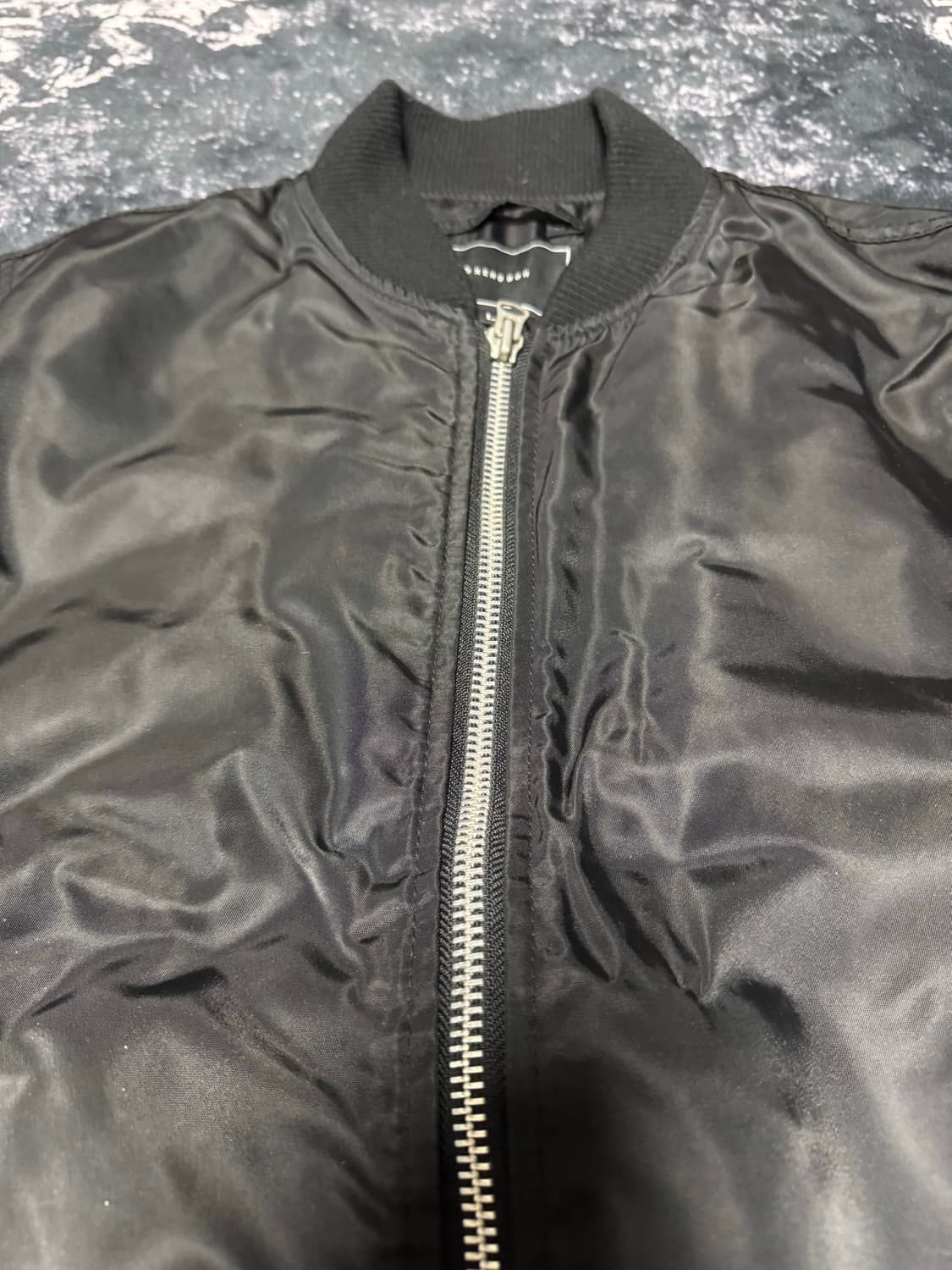 Black Bomber Jacket 상품이미지2