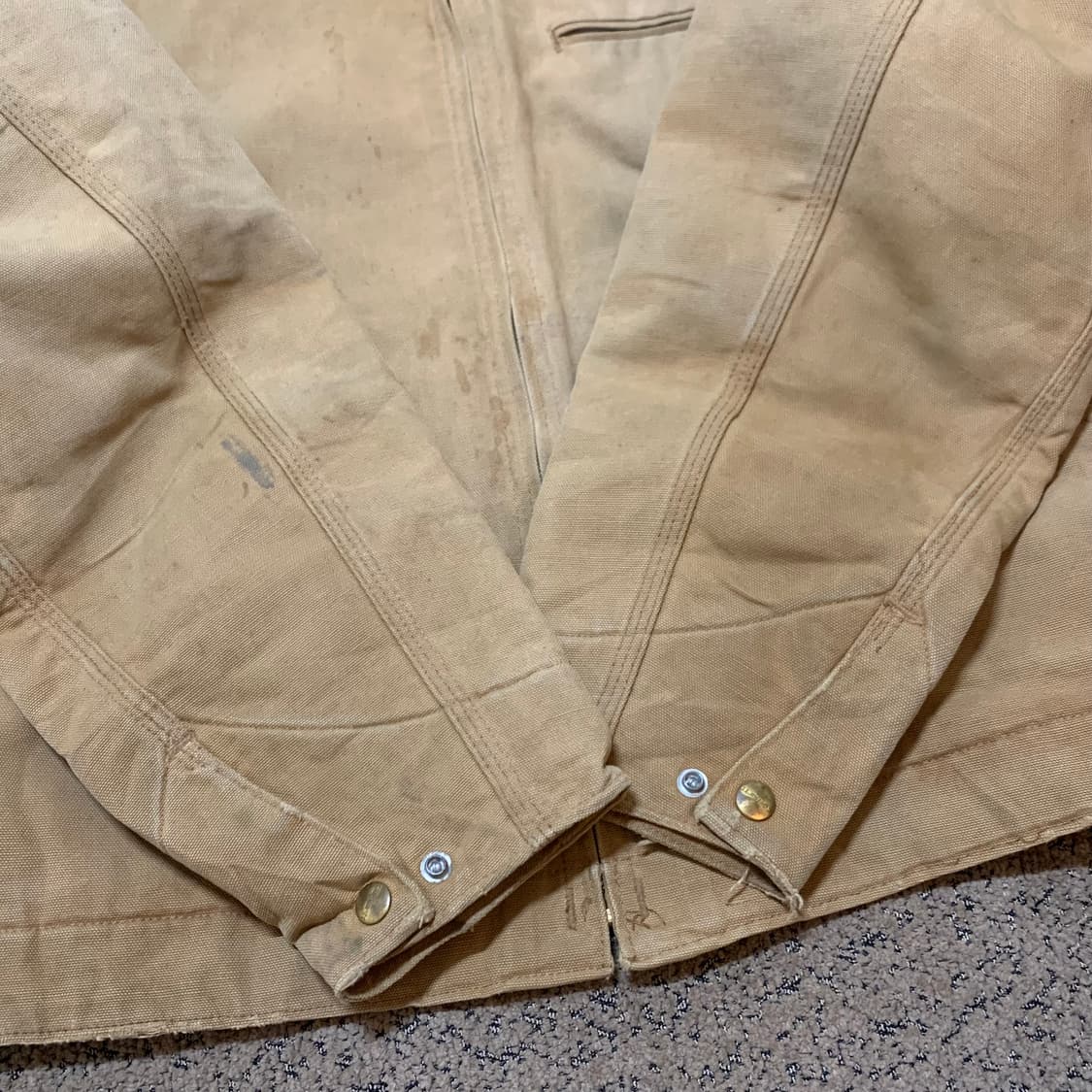 90s 칼하트 디트로이트 자켓 (M) 상품이미지5