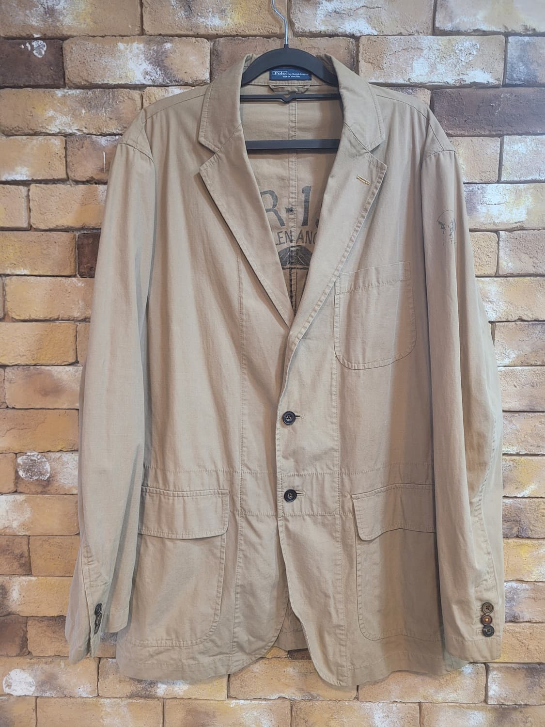 폴로 랄프로렌 남성 밀리터리 면 자켓 L 상품이미지1