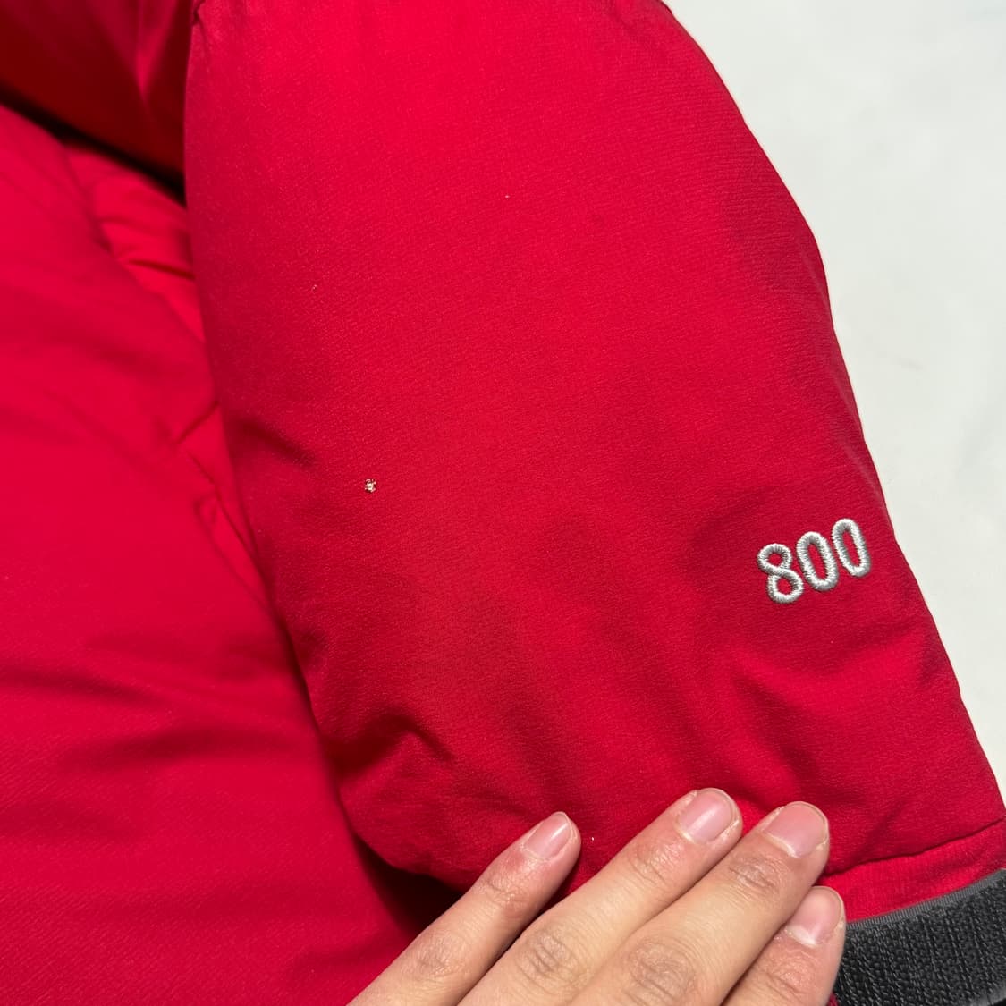 M 노스페이스 레드 히말라야 패딩 상품이미지8