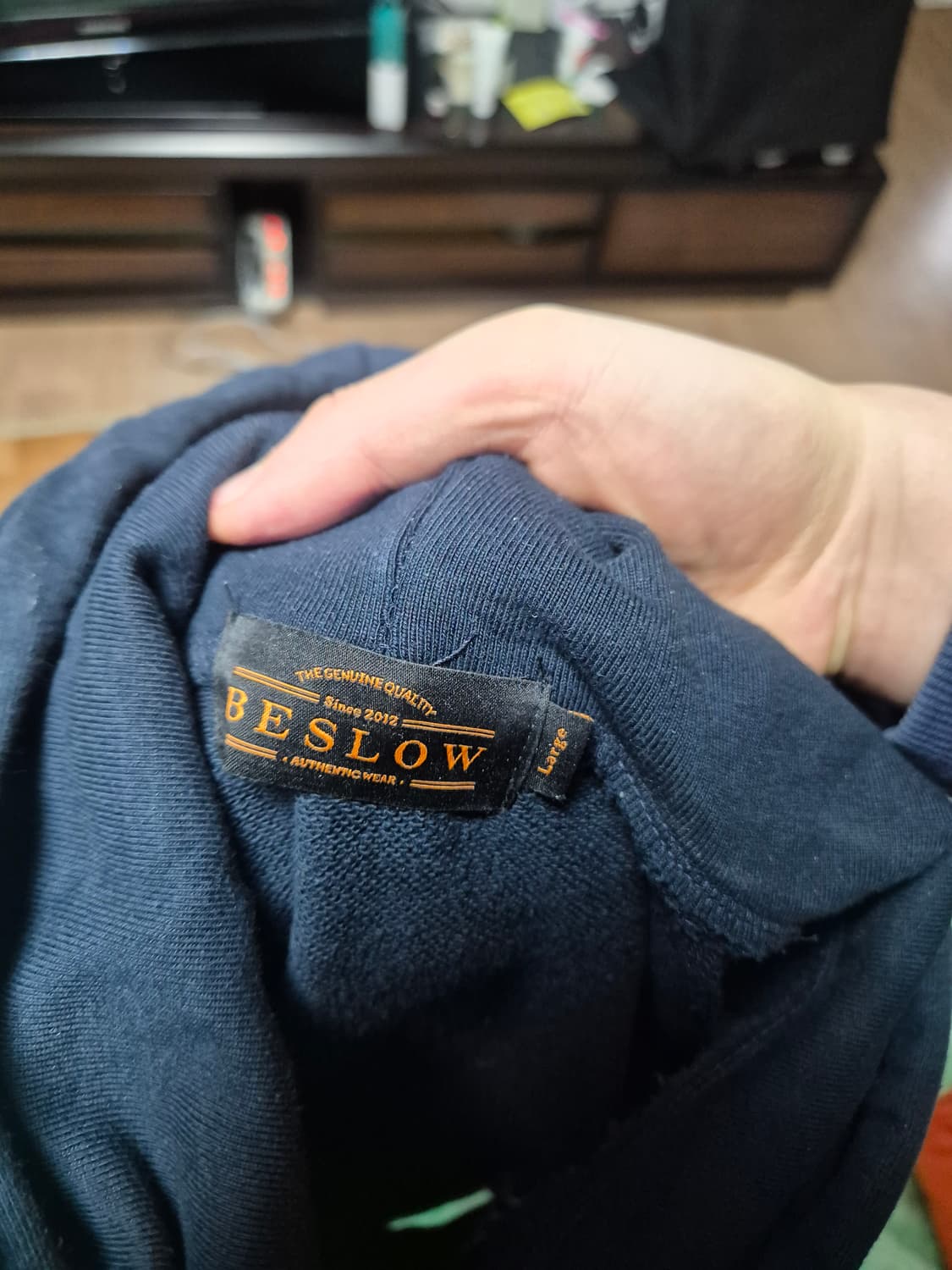 비슬로우 후드티(L) 상품이미지2