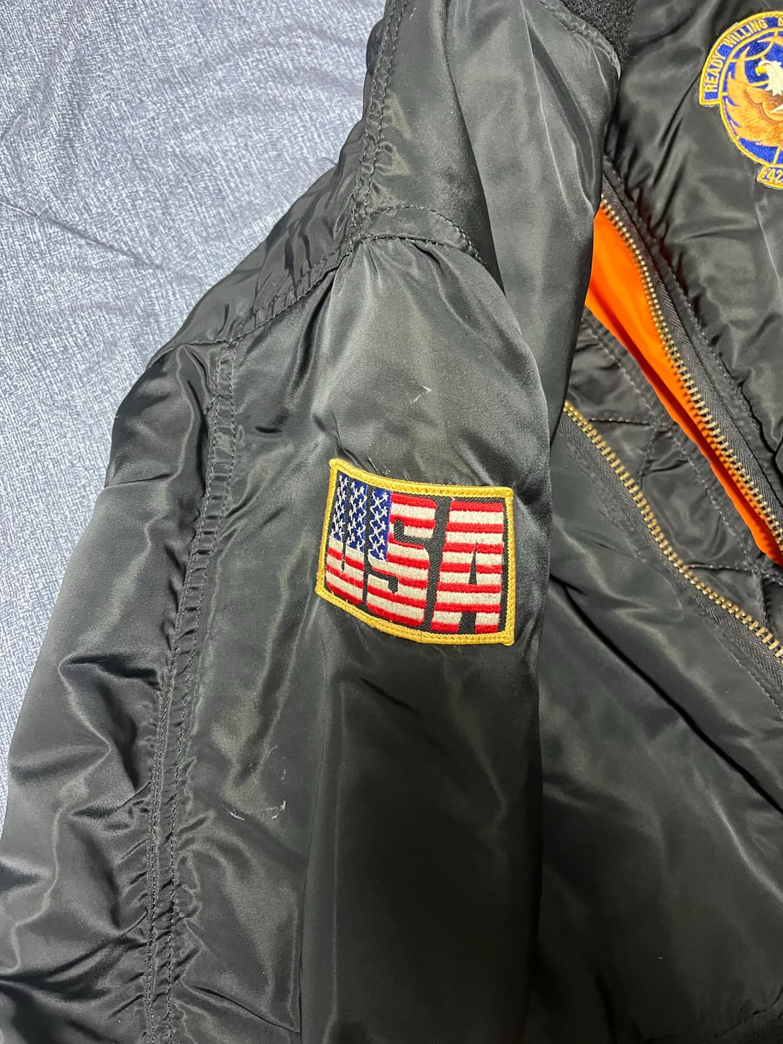 알파인더스트리 ma-1 항공점퍼 상품이미지2