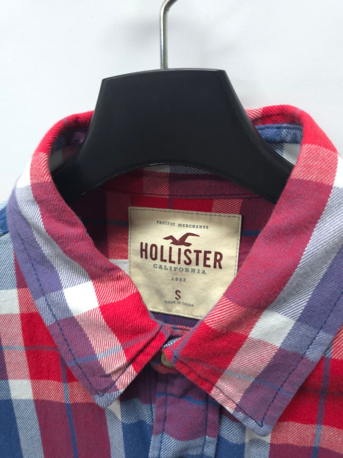 홀리스터 시그니처 로고 체크 플란넬 셔츠 (95) 상품이미지3