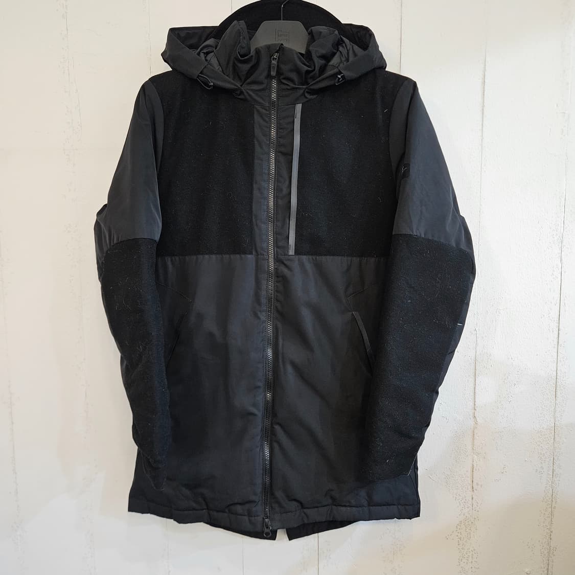 나이키 오리털 패딩코트 남성 S 블랙 실측 M 상품이미지1