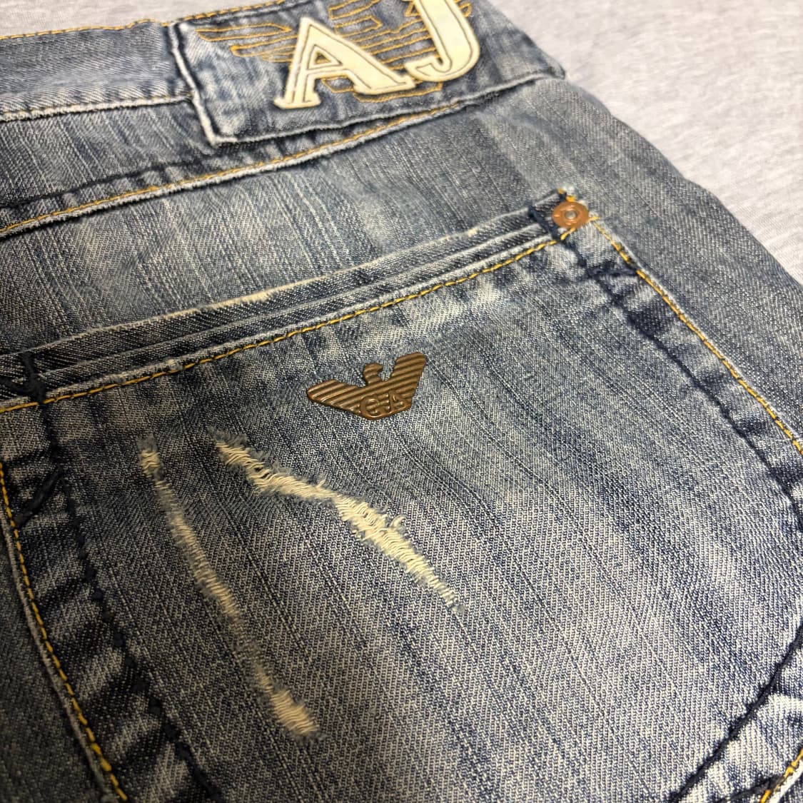 [34] Armani jeans 아르마니 워싱진 상품이미지4