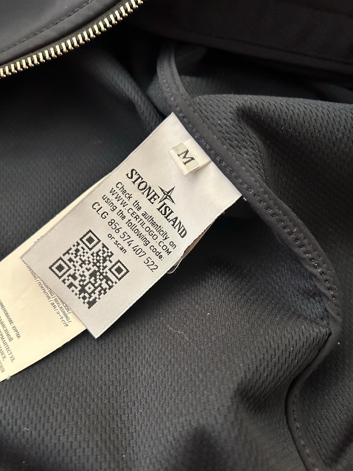 [정품] 스톤아일랜드 소프트쉘 m 상품이미지4