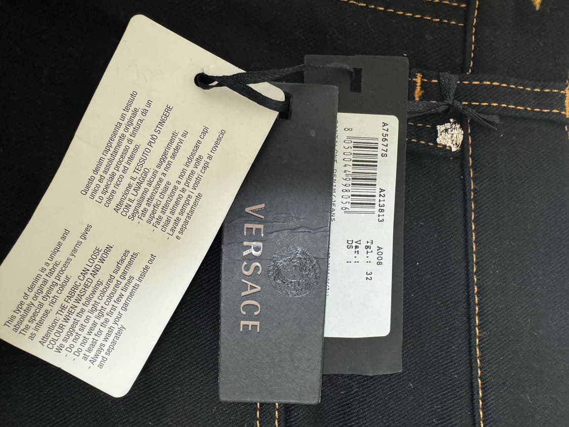 [새상품]베르사체 진청 청바지 32사이즈 상품이미지6