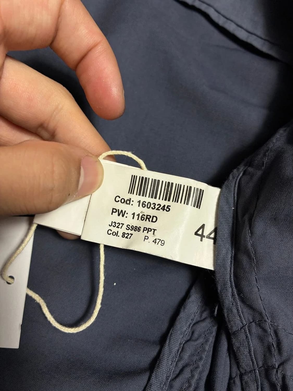 Dondup 이태리 차이나넥 빈티지 크롭 자켓 R1785 상품이미지7