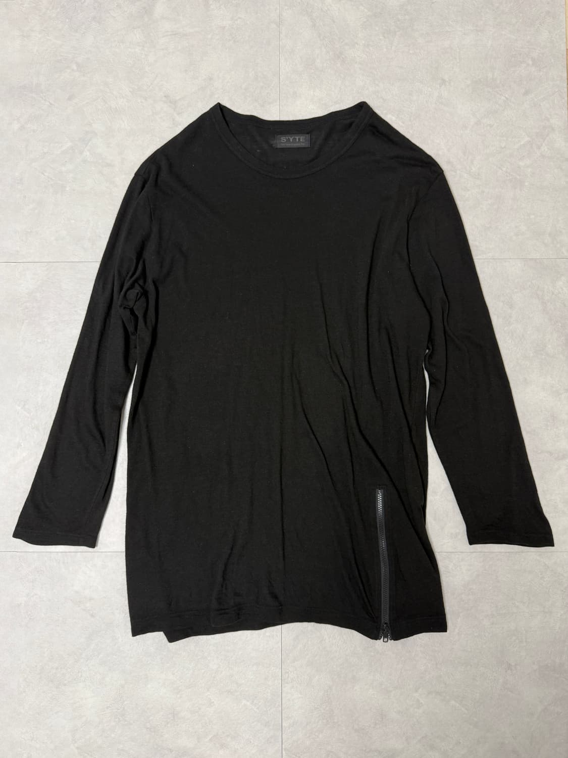 요지야마모토 S'YTE 울 롱슬리브 탑 상품이미지3